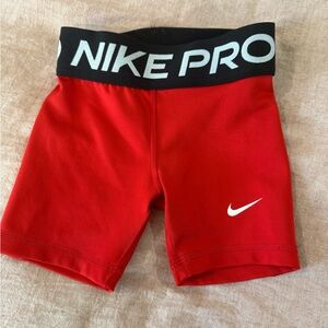 Nike spandex shorts for little girls